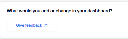 Feedback button