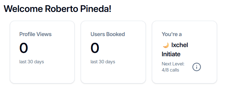 Mentors CX Mentor Dashboard