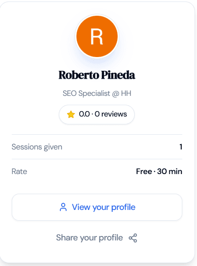 Mentors CX Mentor Profile