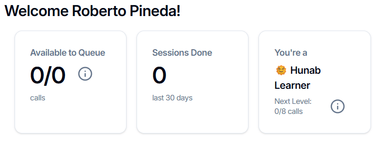 Mentee's Dashboard Mentors CX